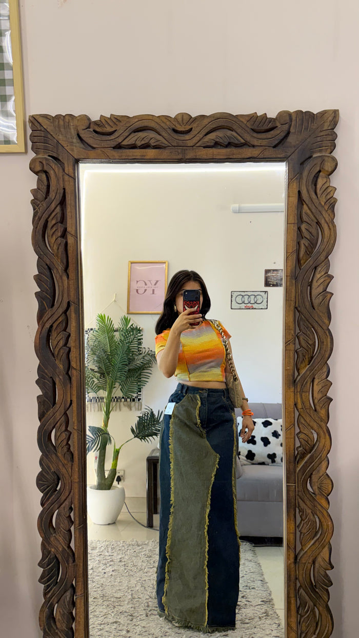 1 Denim Skirt W26/39L