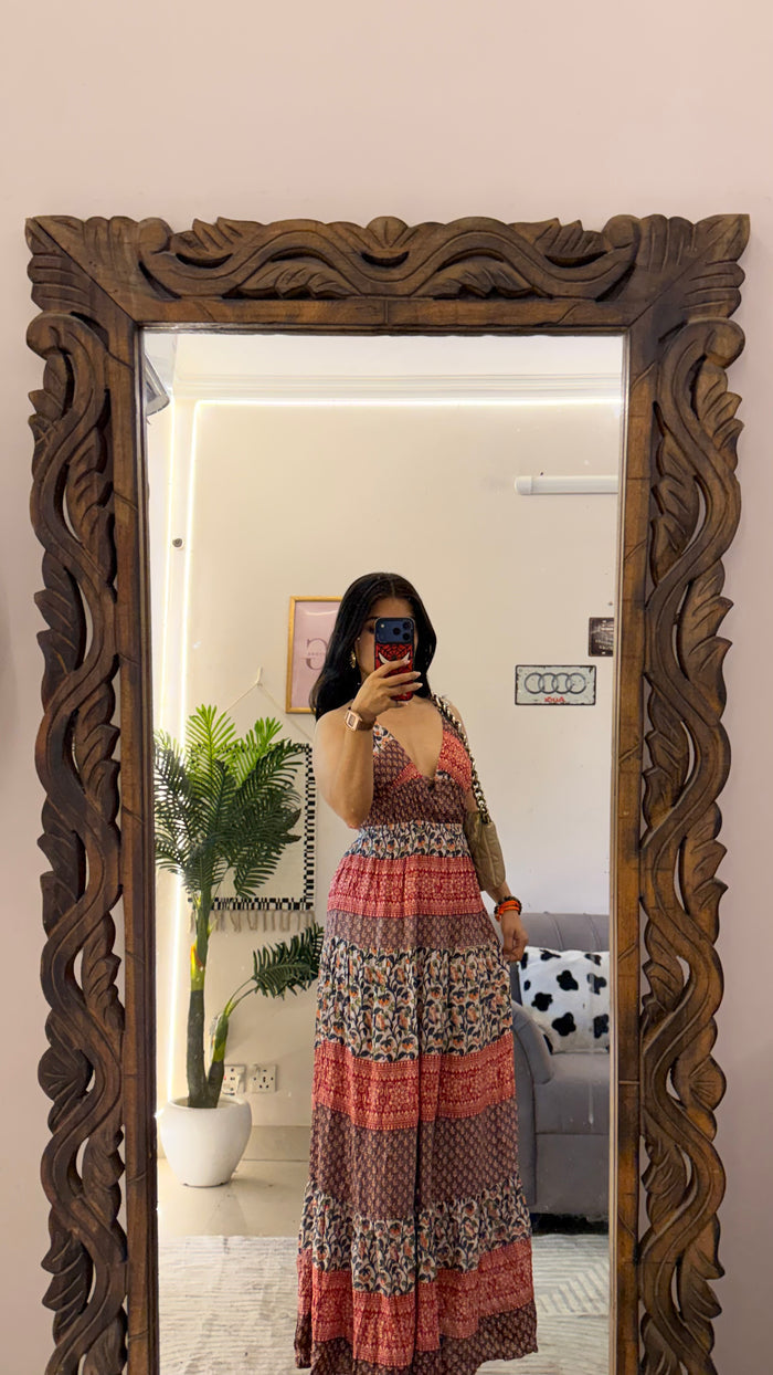 105 summer dress 28-34 bust/l:50