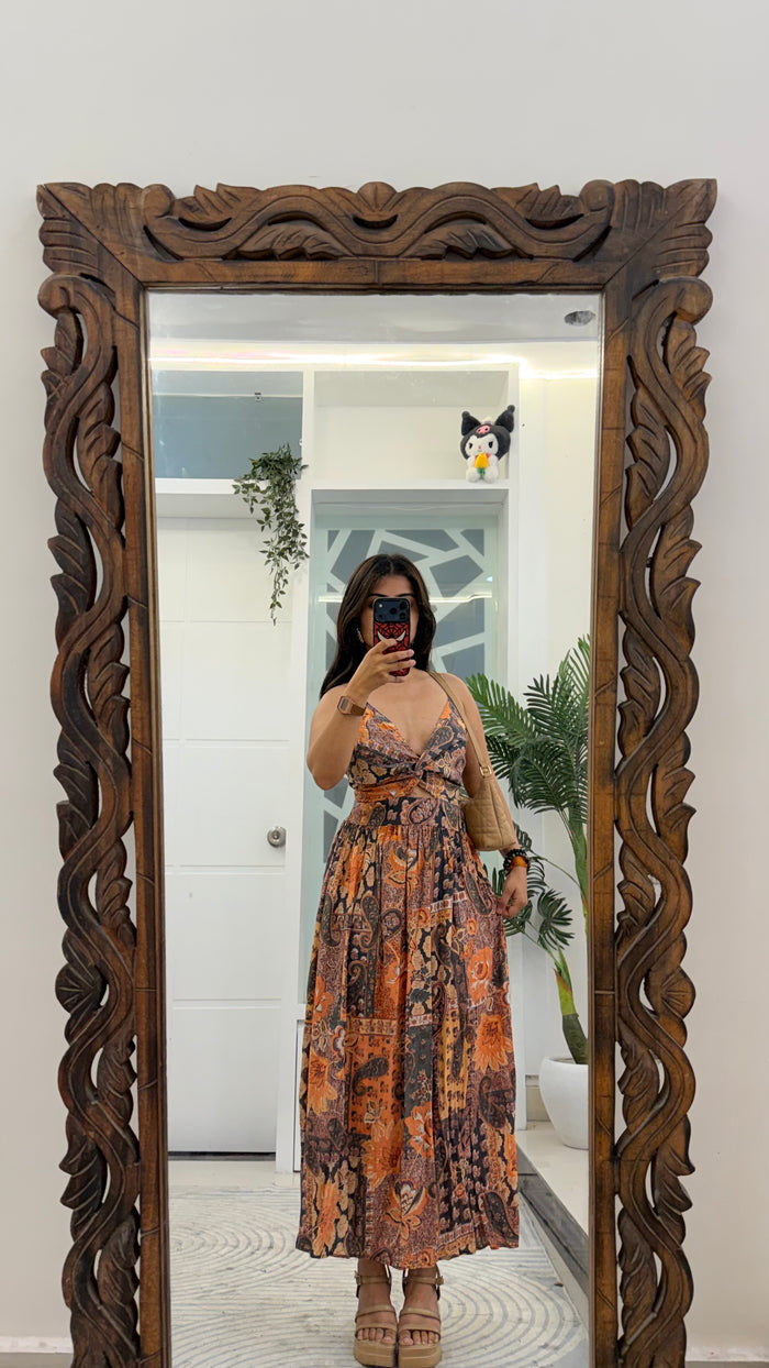 14 summer dress 32-36 bust/l:47