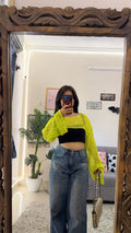 157 cute retro top S-M