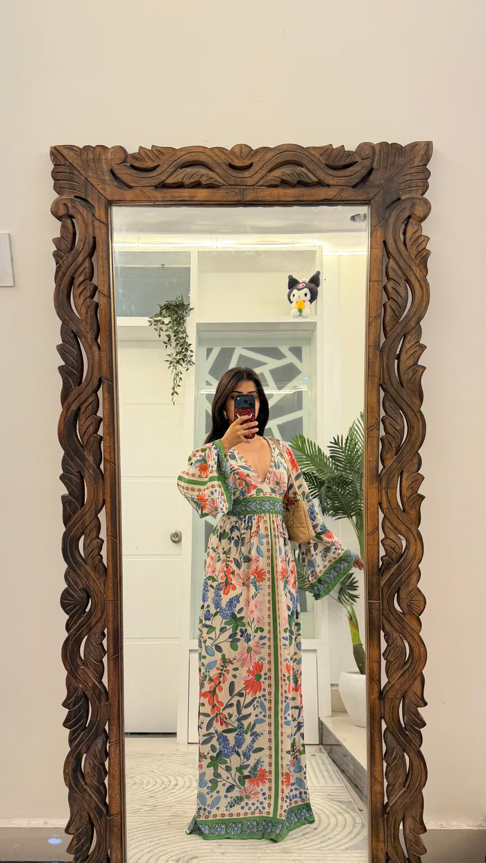 21 summer dress 32-34 bust/l:53