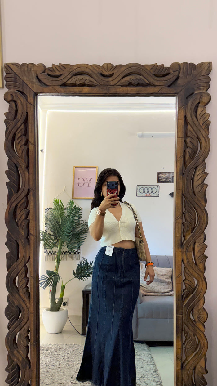 29 Pinterest denim skirt W28/34L