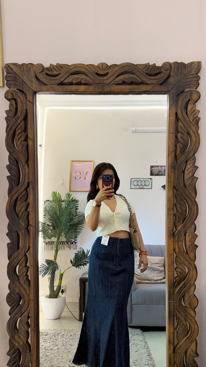 29 Pinterest denim skirt W28/34L
