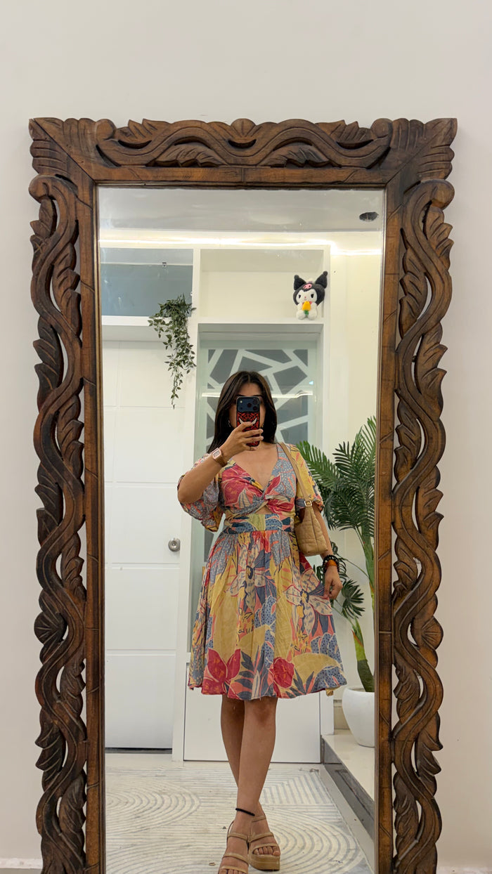 62 Summer Dress 32-38 bust/l:35