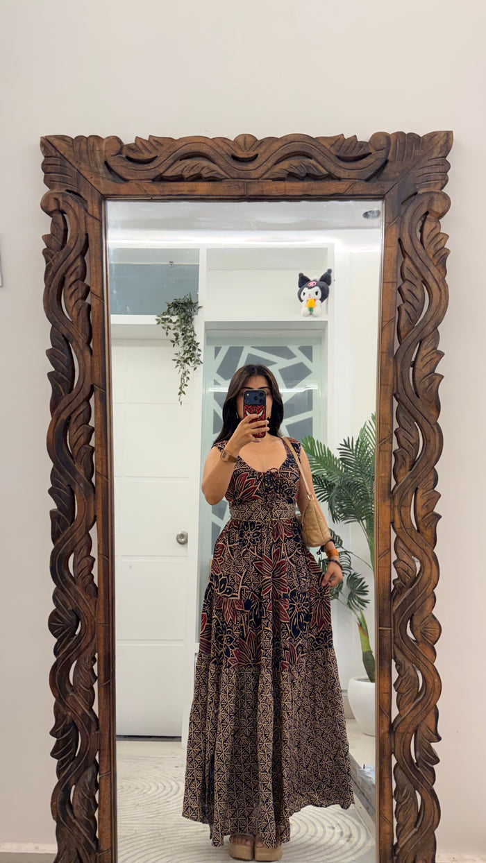 70 Summer Dress 32-36 bust/l:50