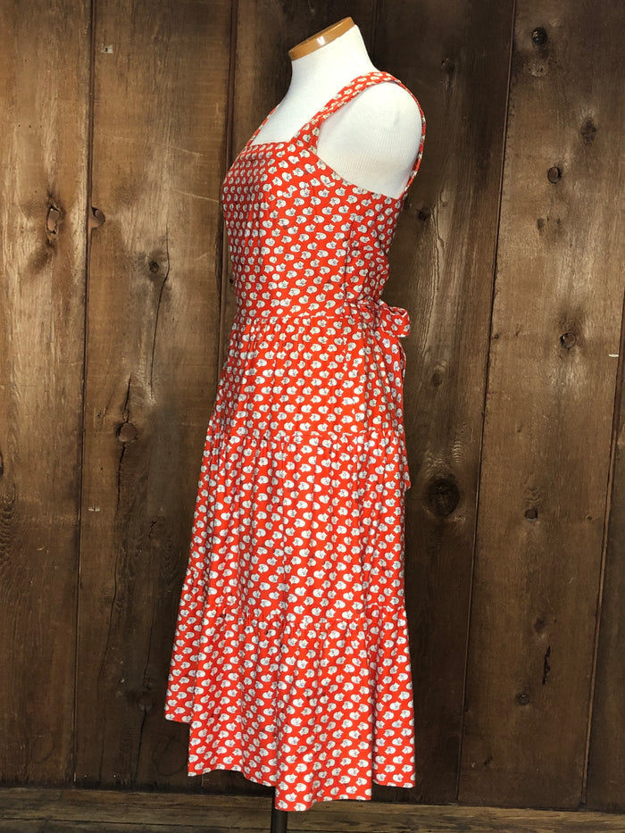 70s Malia Cotton Kitty Sundress     W28