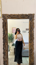 78 crochet skirt 26-32w/37L