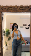 80 summer top bust 28-32