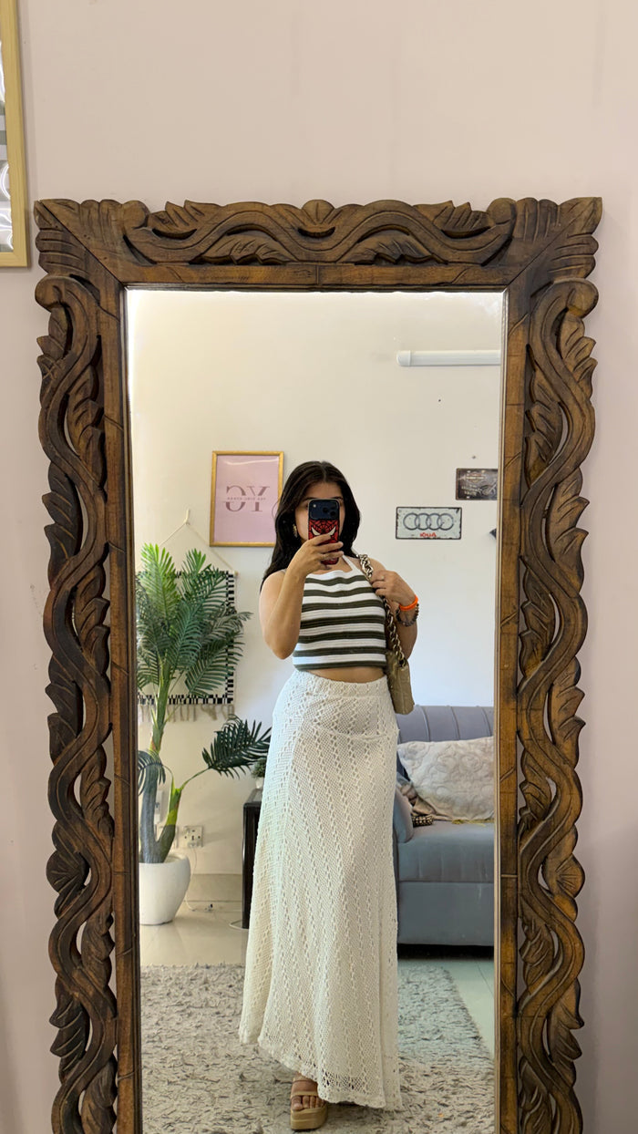 84 crochet skirt 26-30w/40L
