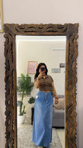 88 Pinterest denim skirt W36/36L