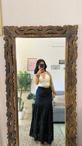 89 crochet skirt 26W/39L