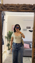 95 cute retro top 28-32 bust