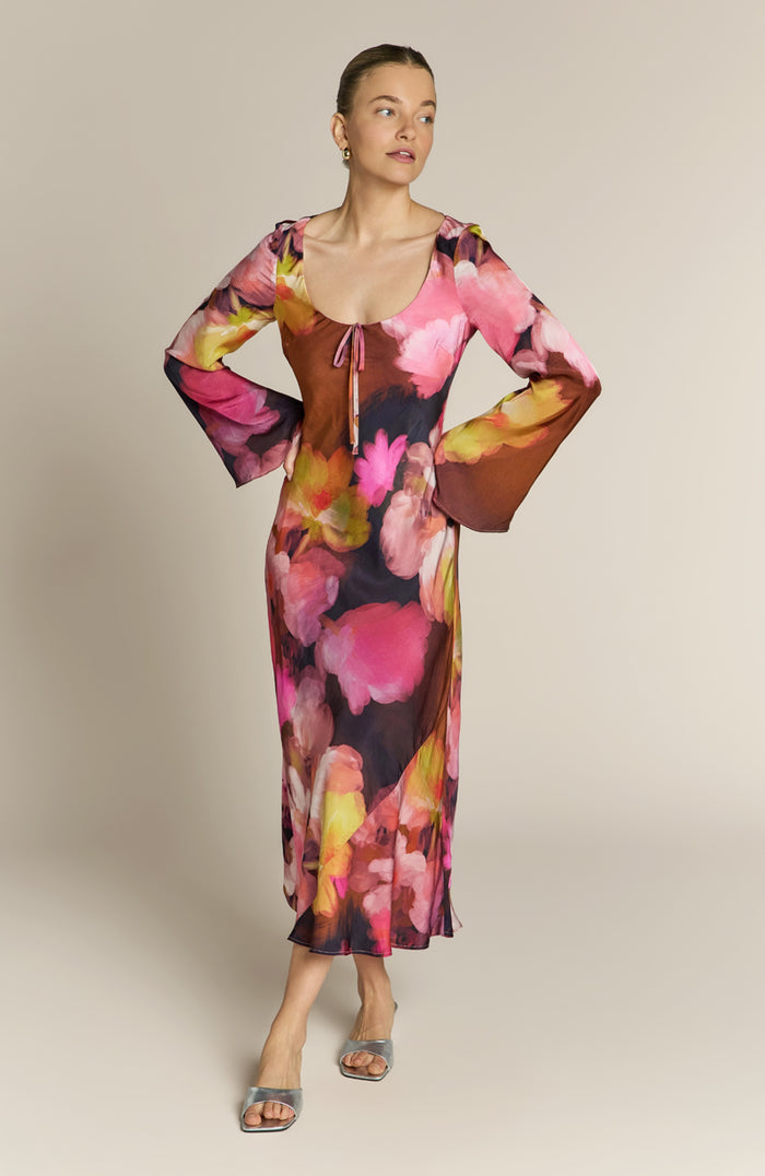 Ashton Long Sleeve Floral Dress