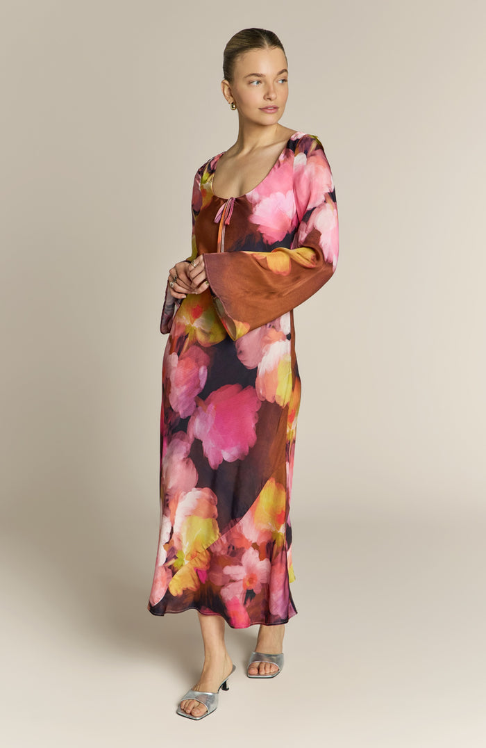 Ashton Long Sleeve Floral Dress