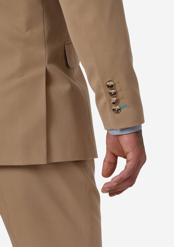 Astor Camel Cotton Jacket - SARTORO