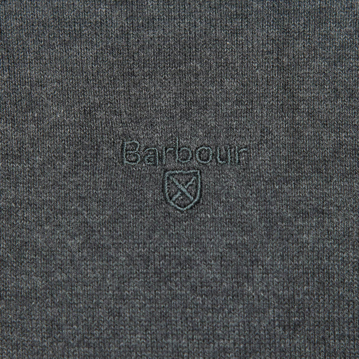 Barbour - Taines Half Zip Jumper in Charcoal - Nigel Clare