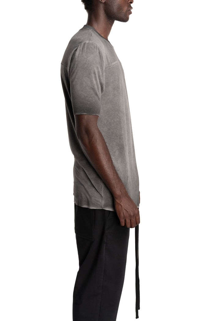 Thom Krom | AW26 - Basic T-Shirt, Cold Dye Grey MTS973