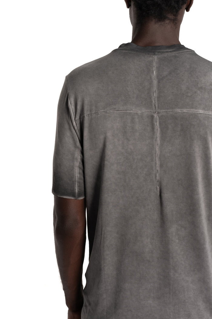 Thom Krom | AW26 - Basic T-Shirt, Cold Dye Grey MTS973