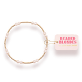 Beaded Blondes Kids Leah Pearl Bracelet
