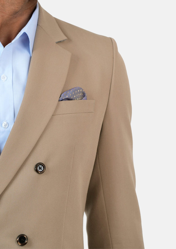 Beekman Khaki Cotton Jacket - SARTORO