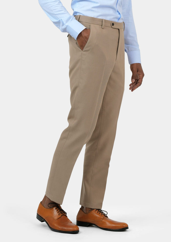Beekman Khaki Cotton Suit - SARTORO