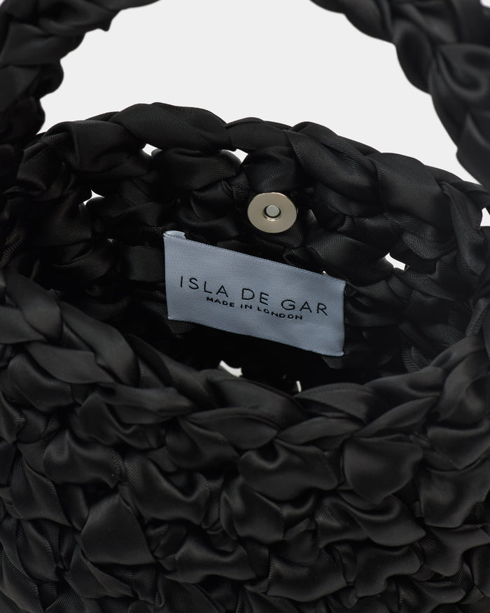 Black Handmade Bridal Bag