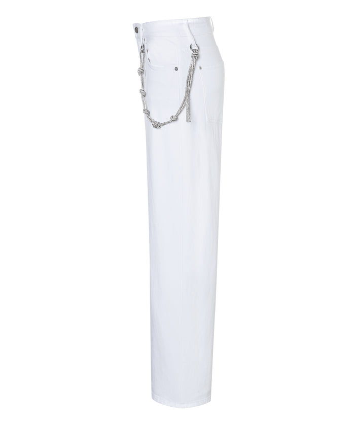 Cambio  Baggy Pant Fresh White