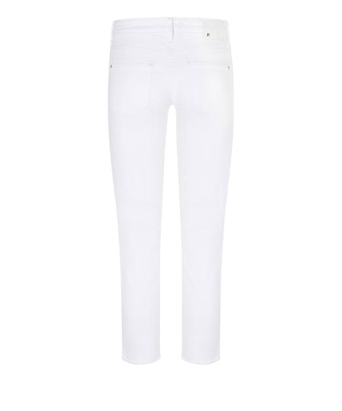 Cambio Piper Short Jean - White