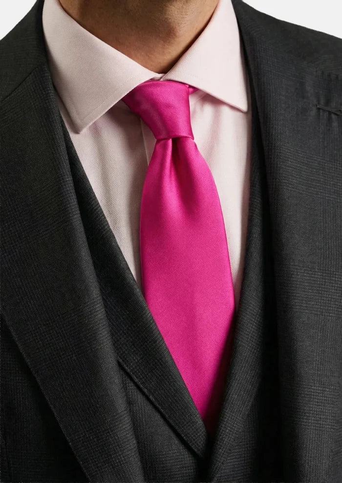 Cerise Pink Tie - SARTORO