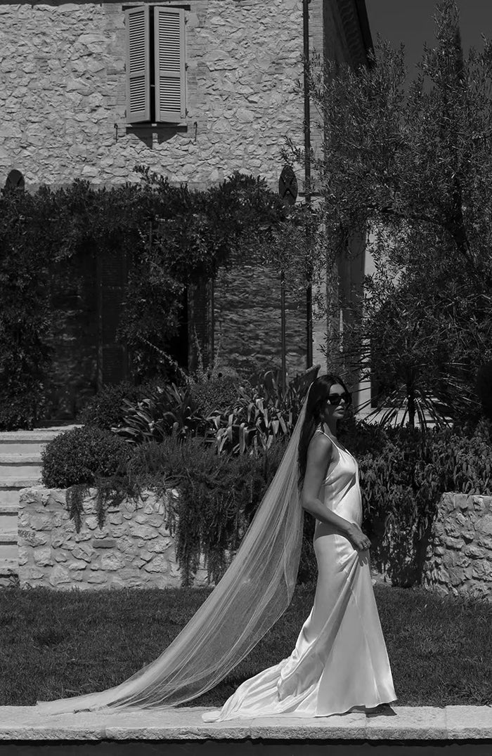 Chrissy Bridal Slip Dress Rewritten London