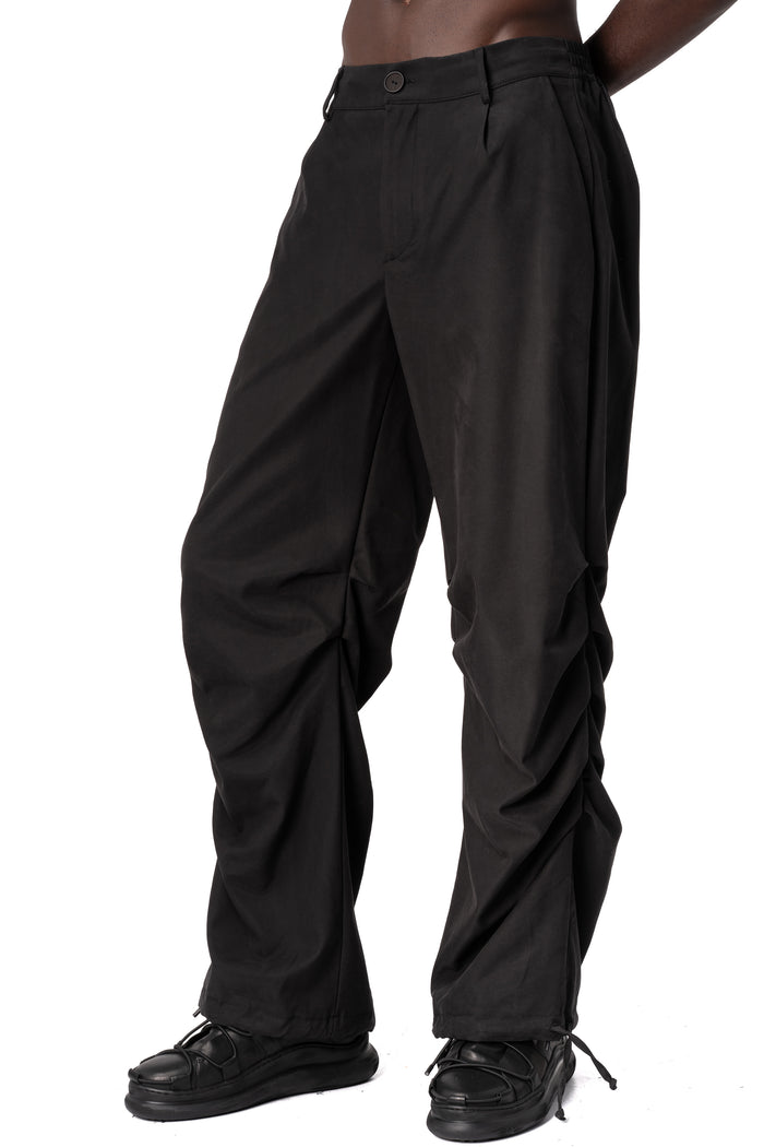 Comfort fit lyocell trousers