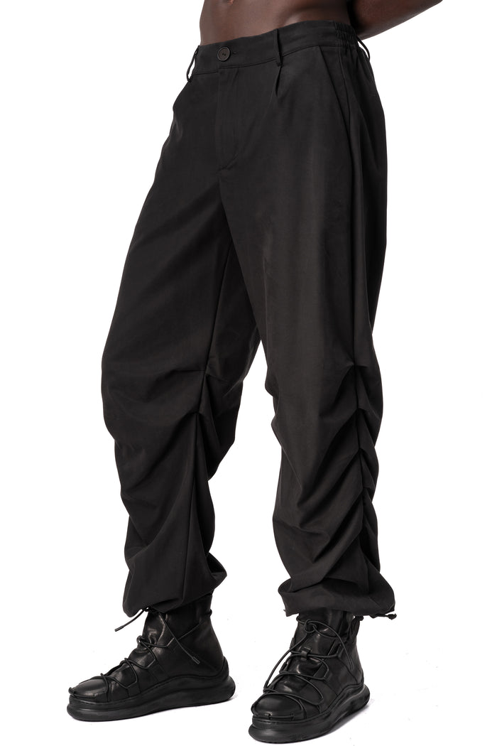 Comfort fit lyocell trousers