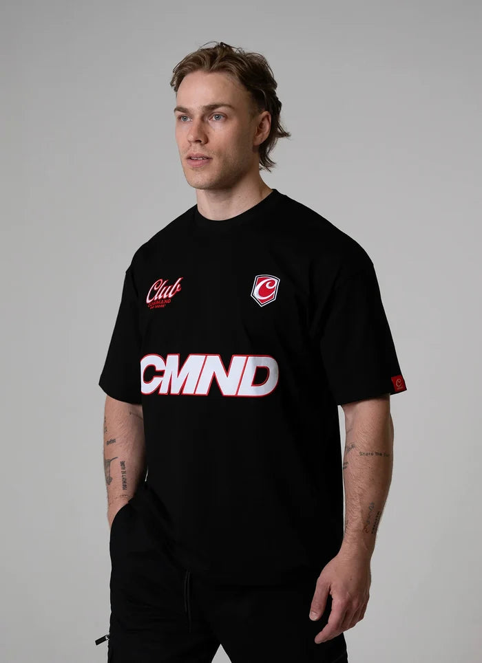 COMMAND Jersey Tee (Black/Red)