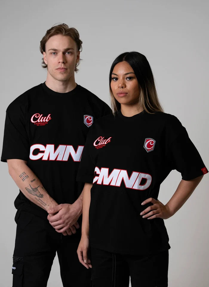 COMMAND Jersey Tee (Black/Red)