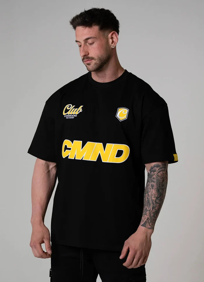 COMMAND Jersey Tee (Black/Yellow)