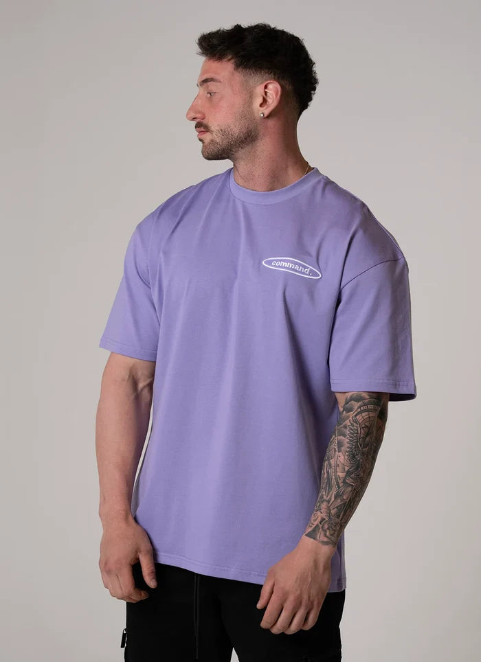 COMMAND Street Stamp Tee (Purple)