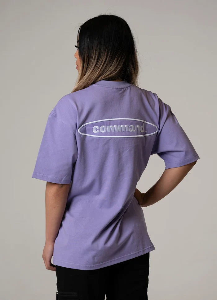 COMMAND Street Stamp Tee (Purple)