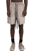 Thom Krom | SS26 - Contrast Shorts, Cold dye stone MST515