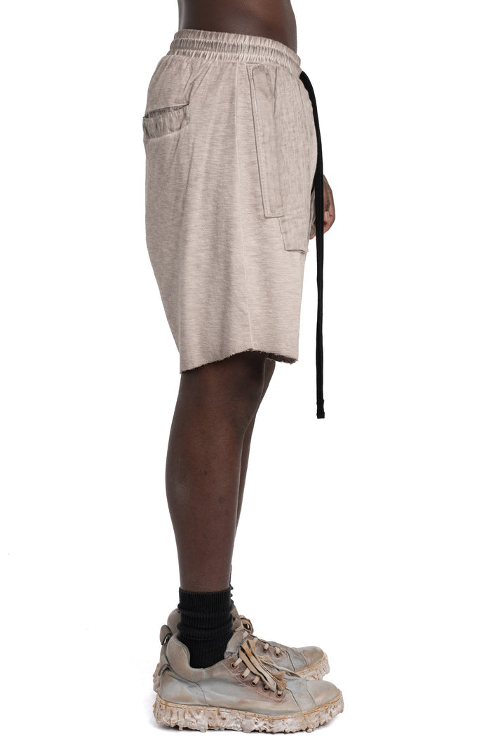 Thom Krom | SS26 - Contrast Shorts, Cold dye stone MST515