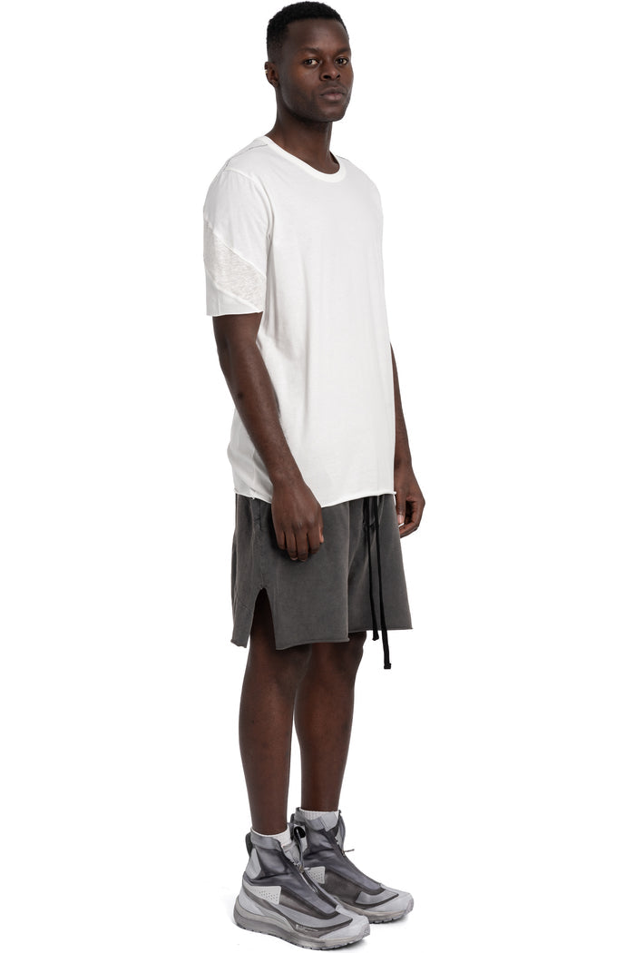 Thom Krom | SS26 - Cotton contrast T-shirt, White MTS926