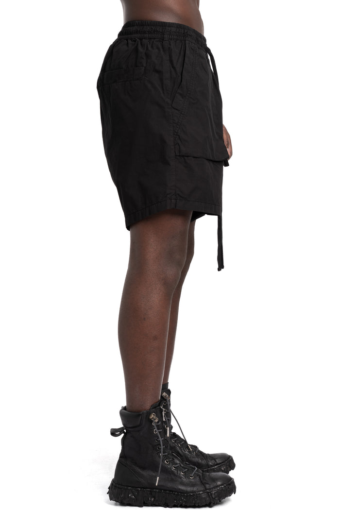 Thom Krom | SS26 - Cotton poplin shorts, Black MP37