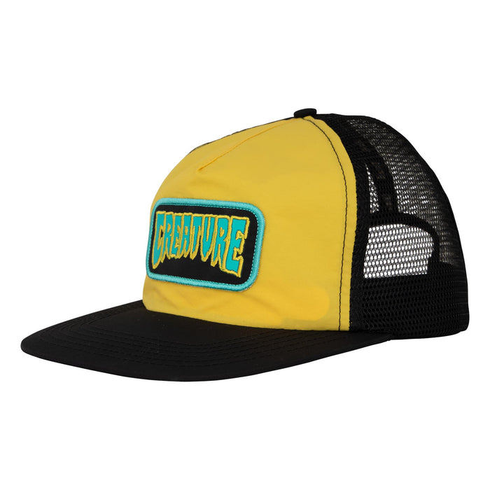 CREATURE HAUNTED SEA MESH TRUCKER HAT (CORNSILK)