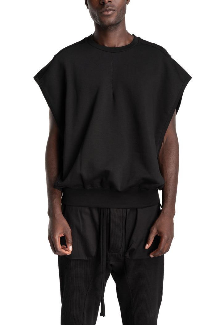 Thom Krom | AW26 - Crew Neck Sweatshirt, Black MS191