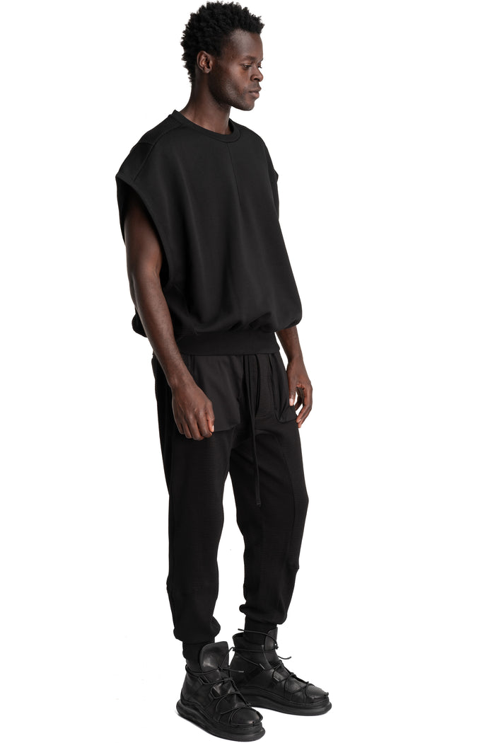 Thom Krom | AW26 - Crew Neck Sweatshirt, Black MS191