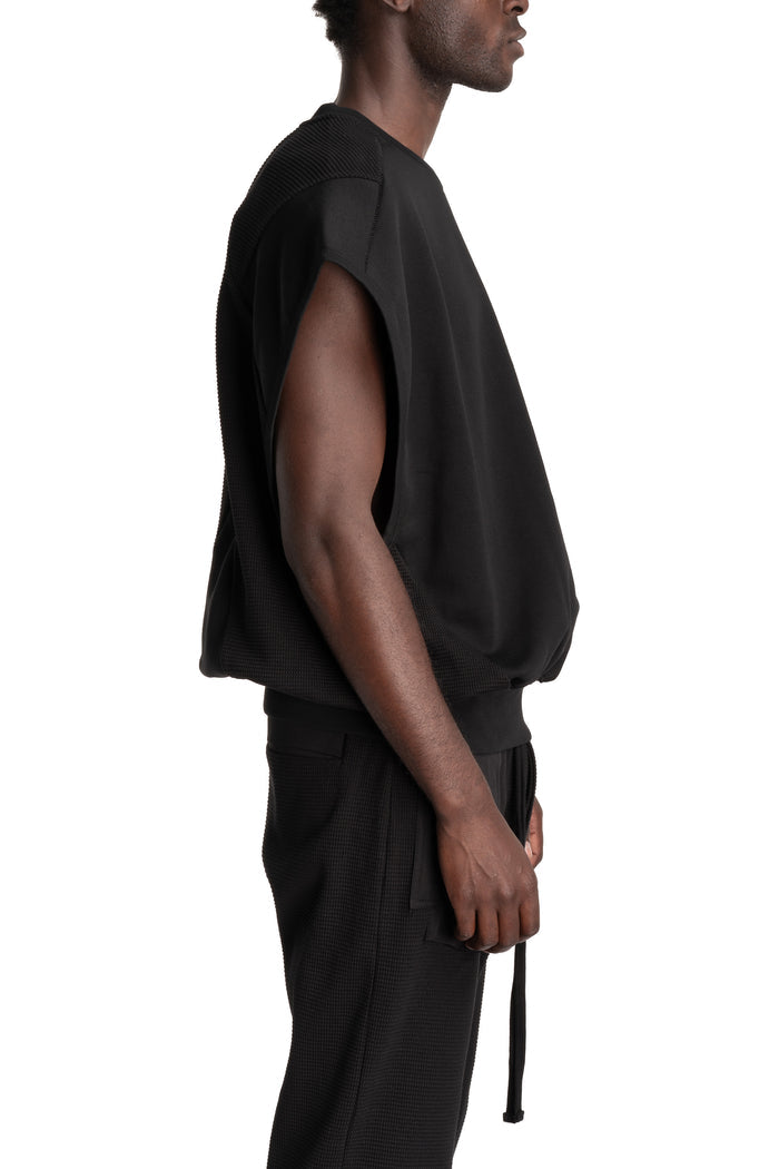 Thom Krom | AW26 - Crew Neck Sweatshirt, Black MS191