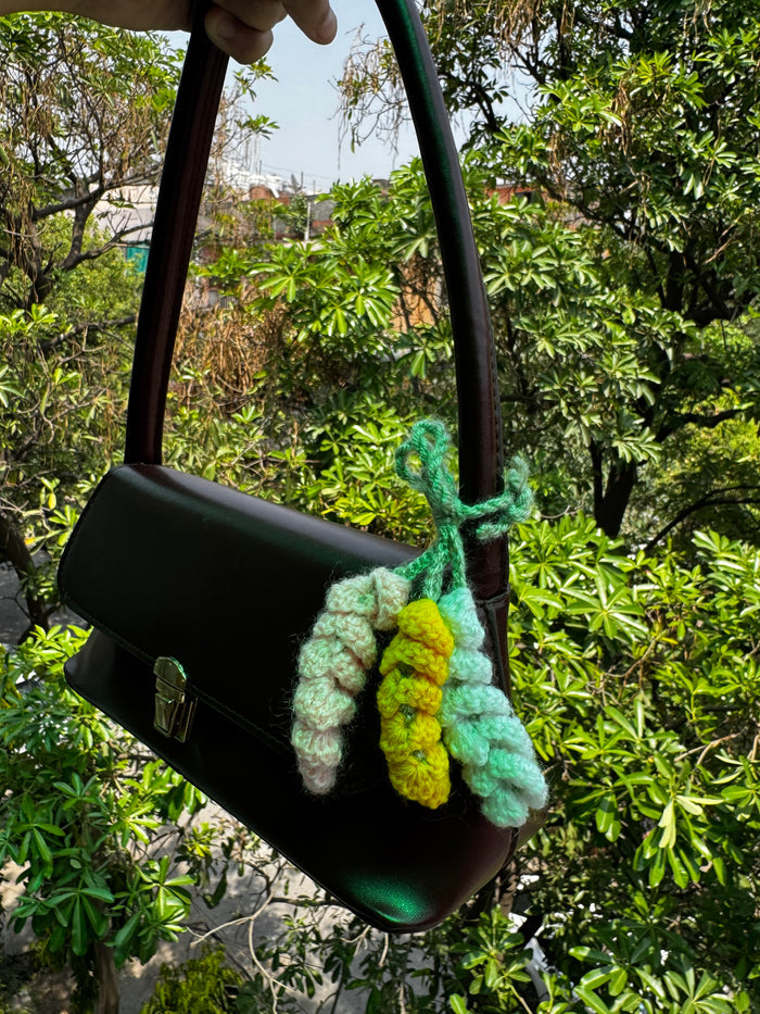 Cute flower bag band