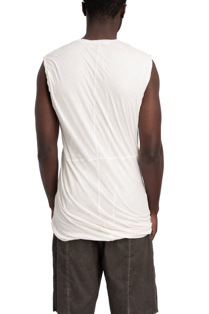 MD75 | SS26 - Double layer tank, Off-white MD13258