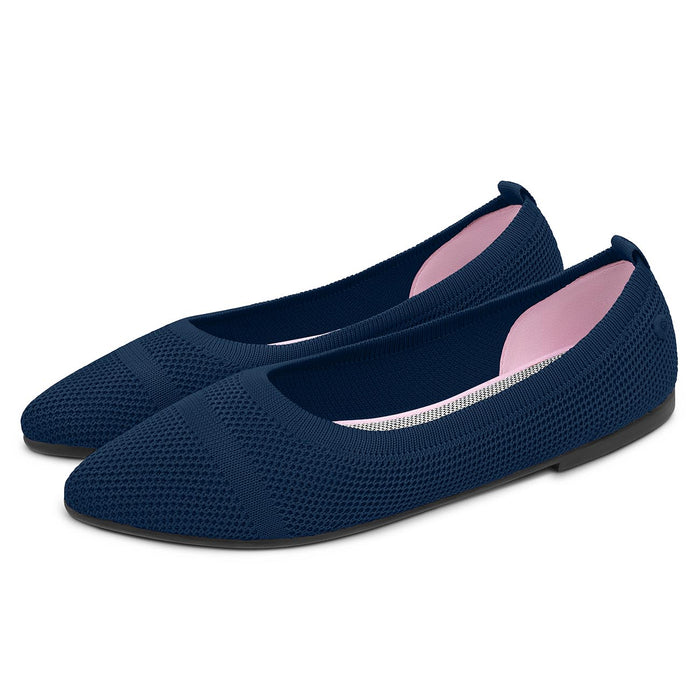 Giesswein Eco Ballerinas 2.0 - bleu foncé 548