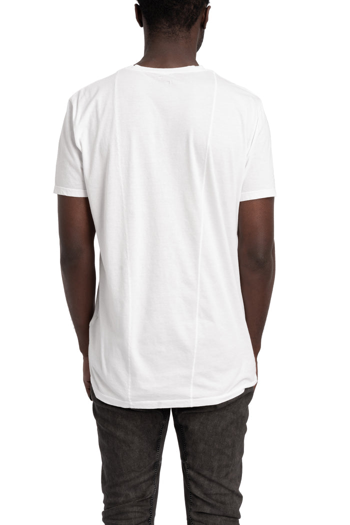 MD75 | SS26 - Embroidered cotton t-shirt, White MD13252