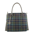 Emily Bag - Navy/Olive Plaid